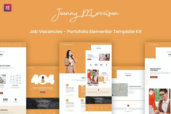 Morrison – Creative Portfolio Elementor Template Kit