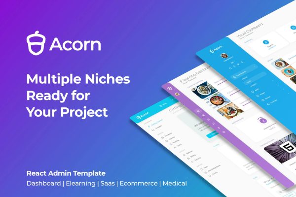 Acorn – React Admin Template Acorn – React Admin Template