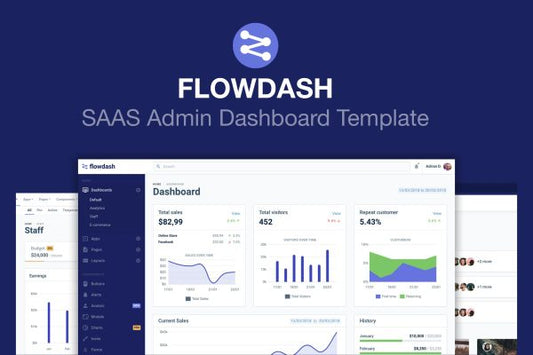Admin Dashboard Template SAAS template with multiple apps and pages