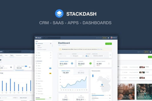Admin Templates Admin Dashboard Theme with multiple apps, dashboards & pages built various html components