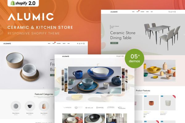 Alumic - Ceramic Store Responsive Shopify Theme Ceramic Store Responsive Shopify 2.0 Theme