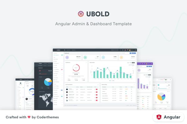 Angular Admin Dashboard Template – UBold Ubold is a fully featured premium admin template built on top of awesome Bootstrap 5 & Angular Js.