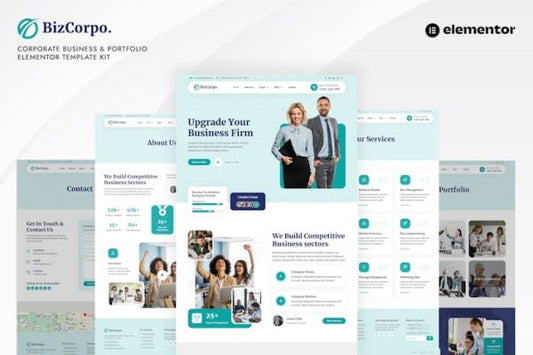 Bizcorpo – Corporate Business & Portfolio Elementor Template Kit