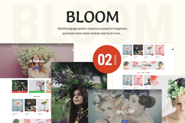 Bloom Shopify Theme Shopify Theme Sections, Multiple layout header, footer, content