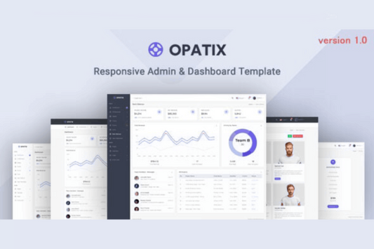 Bootstrap Admin & Dashboard Template – Opatix Opatix is the most developer friendly & highly customisable HTML admin dashboard template