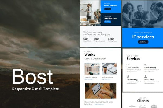 Bost Mail – Responsive E-mail Template