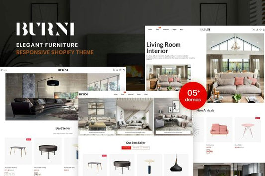 Burni - Elegant Furniture Shop For Shopify Elegant Furniture Shop For Shopify