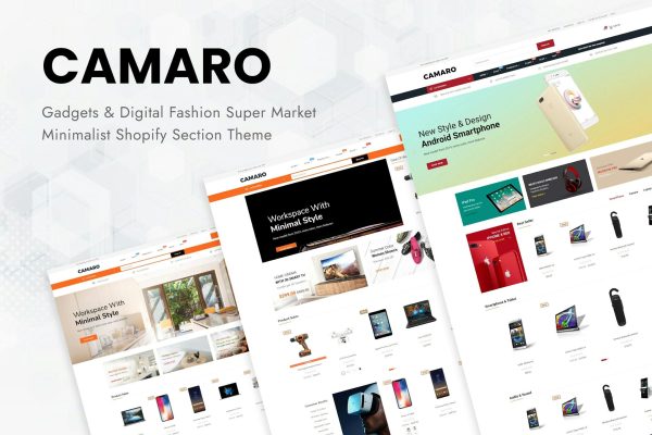 Camaro - Gadgets & Digital Shopify Theme Gadgets & Digital Shopify Theme