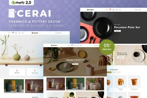 Cerai - Ceramics & Pottery Decor Shopify 2.0 Theme Ceramics & Pottery Decor Shopify 2.0 Theme