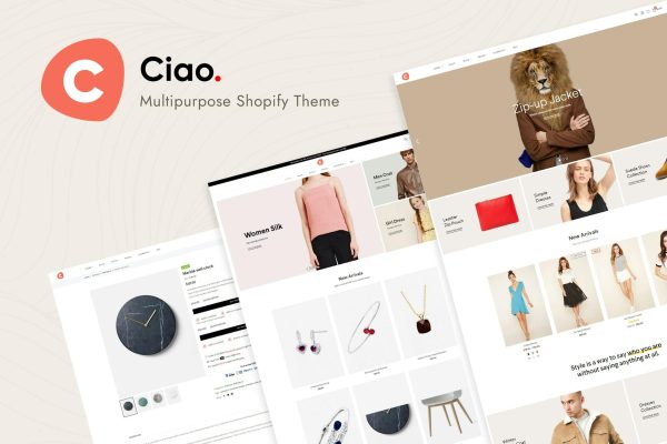 Ciao - Multipurpose Shopify Theme UX Shopify Theme
