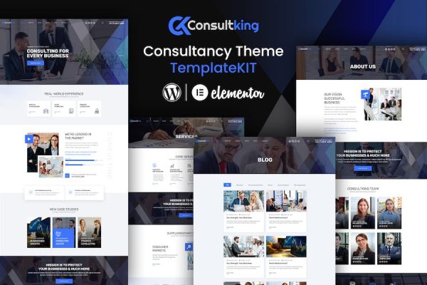 Consultking – Business Elementor Template Kit