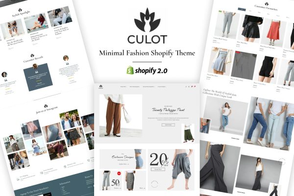 Culot - Minimal Fashion Shopify Theme Luxury shop,women trends,fashion,clothing,designer shop,swimsuit,shoe shop,collections,stylish,brand