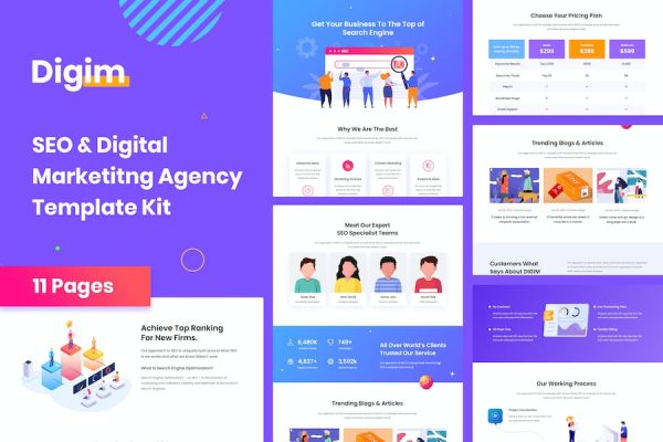 Digim – SEO & Digital Marketing Template Kit (Copy)