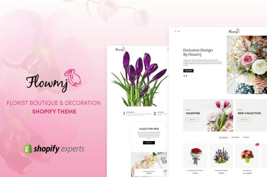 Flowmj - Florist Boutique & Decoration Store Florist Boutique & Decoration Store Shopify Theme