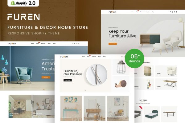 Furen - Furniture & Decor Shopify 2.0 Theme Furniture & Decor Shopify 2.0 Theme
