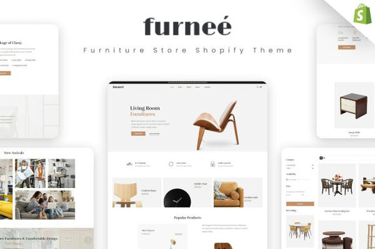 Furnee - Furniture Store Shopify Theme Bed, bedding and mattress,Table and chairs,hand-carved,baby furniture,luxurious,modern shop,Dining