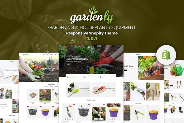 Gardenly | Gardening & Houseplants Shopify Theme Gardening & Houseplants Equipment Responsive Shopify Theme