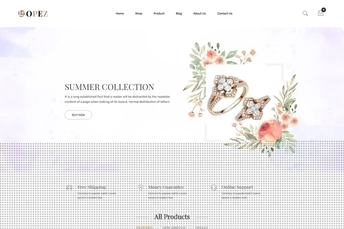 Lopez - Jewelry Shopify Theme