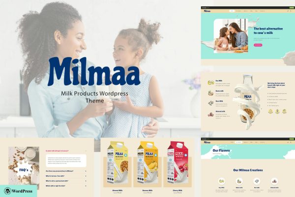 Milmaa - Single Product, OnePage Shopify Theme One Item, One Page & Single Product Promotion, Apps & Software Landing Page Shop eCommerce Design.