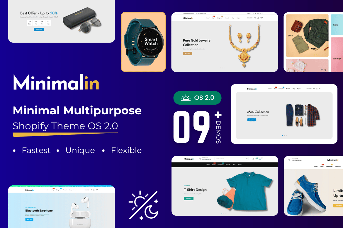 Minimalin- Minimal eCommerce Fashion Shopify Theme