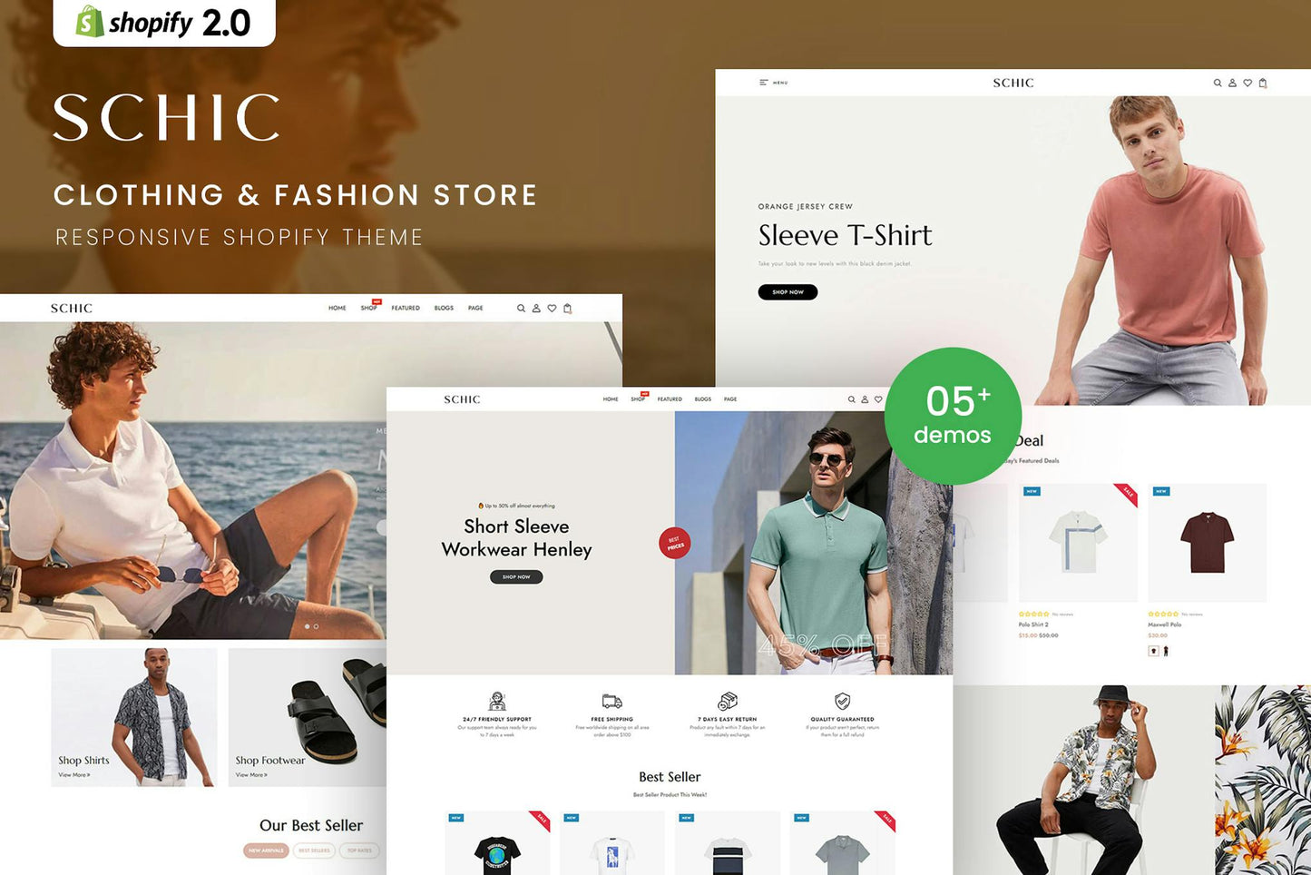 Schic - Clothing & Fashion Shopify 2.0 Theme Clothing & Fashion Responsive Shopify 2.0 Theme