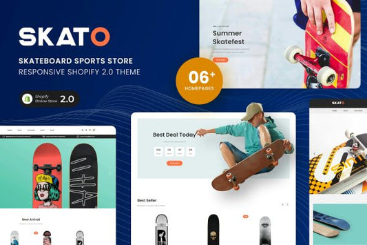 Skato - Skateboard Sports Store Shopify 2.0 Theme Skateboard Sports Store Shopify 2.0 Theme