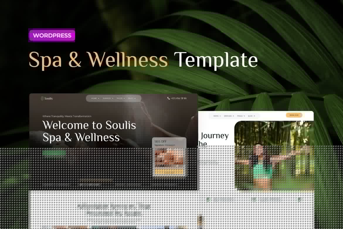 Soulis – Spa Elementor Pro Template Kit