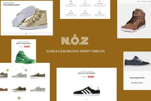 ST Shoes Store Shopify Theme Shopify Theme Sections, Multiple layout header, footer, content