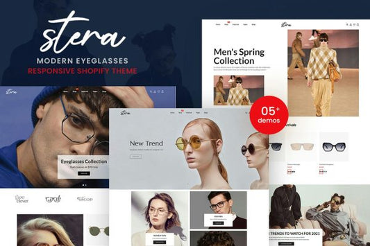 Stera - Modern EyeGlasses Responsive Shopify Theme Modern EyeGlasses Responsive Shopify Theme