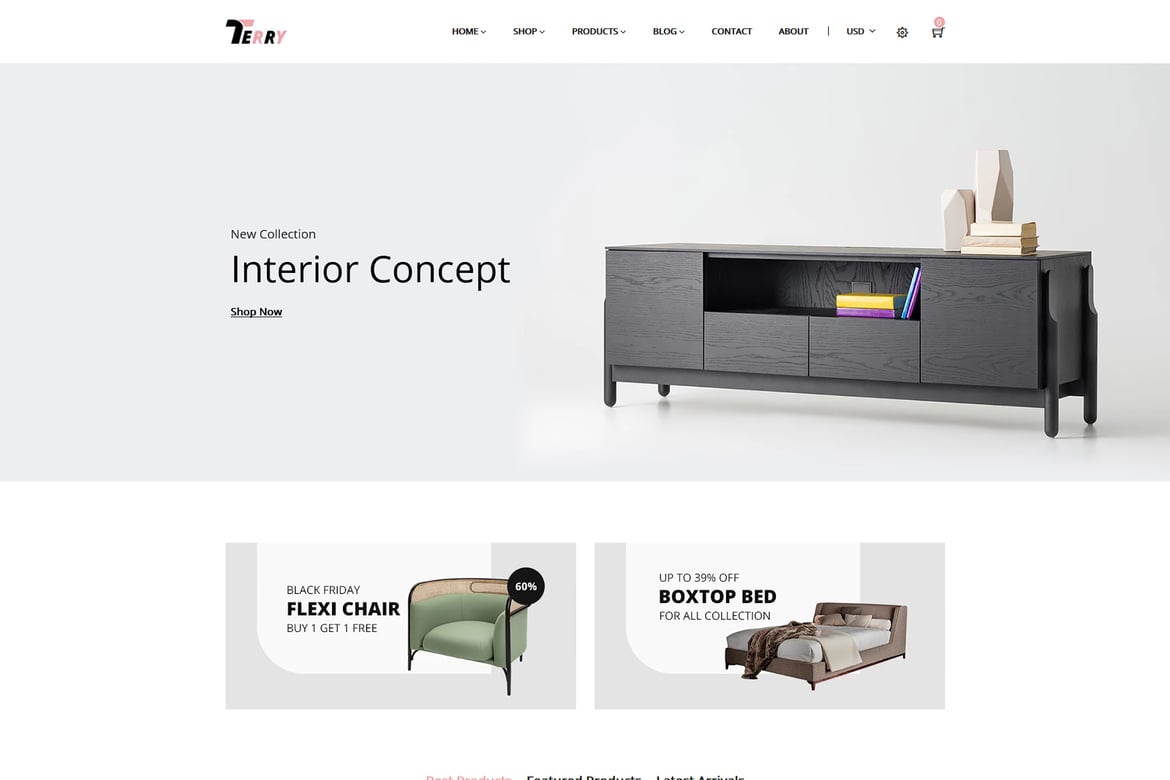 Terry - Furniture Shopify Theme