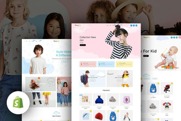 TonyKid - Kids Fashion & Toys Shopify Theme Kids Fashion & Toys Responsive Shopify Theme