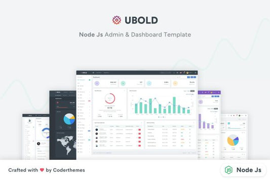 Ubold – NodeJS Admin & Dashboard Template Ubold is a simple and beautiful admin template built with Bootstrap 5x and NodeJs