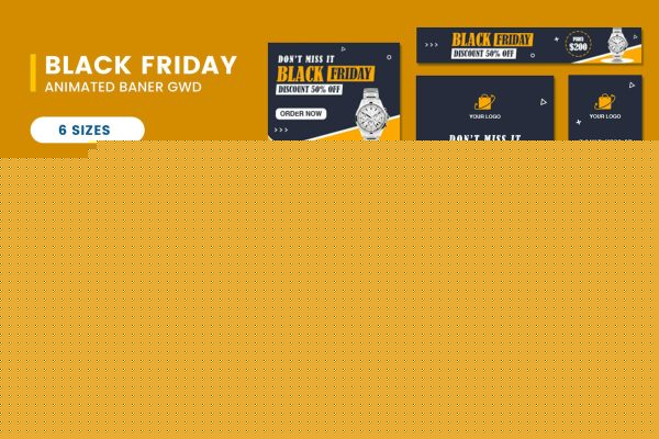 Watch Sale Black Friday HTML5 Banner Ads GWD Watch Sale Black Friday HTML5 Banner Ads Google Web Designer