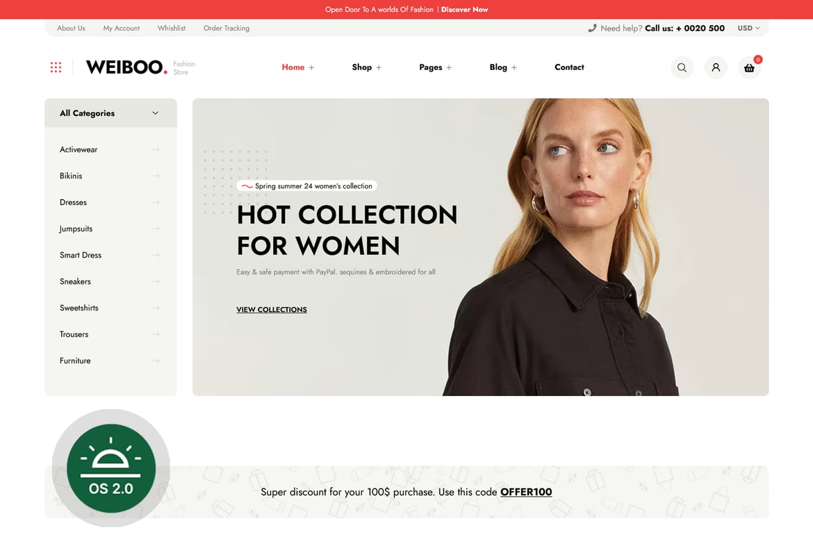 Weiboo - Multipurpose Shopify Theme