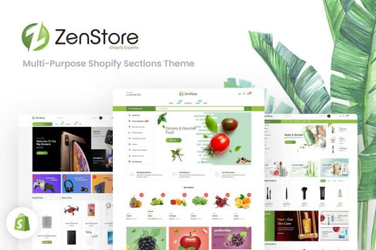 ZenStore | Multi-Purpose Shopify Sections Theme Multi-Purpose Shopify Sections Theme