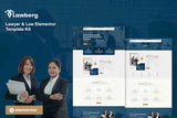 Lawberg – Lawyer & Legal Firm Elementor Template Kit