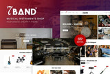 7Band - Musical Instruments Shop Shopify Theme Musical Instruments Shop Shopify Theme