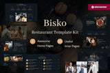 Bisko – Restaurant & Cafe Elementor Template Kit