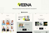 Veena – Personal Creative Portfolio Elementor Template Kit