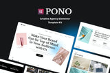 Pono – Creative Agency Elementor Template Kit