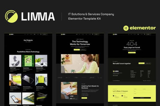 Limma – IT Solutions & Services Company Elementor Template Kit