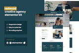 Redwood – Creative Agency Business Elementor Pro Template Kit