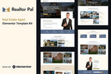 Realtor Pal – Real Estate Agent Elementor Pro Template Kit