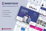 Marketolds – Digital Marketing Elementor Template Kit