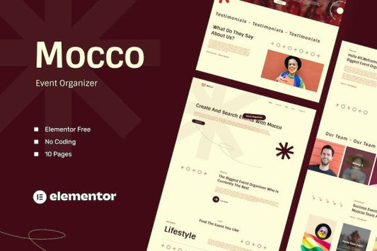 Moocoo – Event Organizer Elementor Template Kit