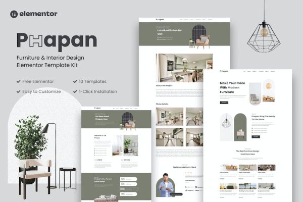 Phapan – Furniture and Interior Design Template Kits