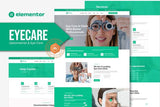 Eyecare – Optometrist & Eye Care Elementor Template Kit