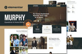Murphy – Equestrian & Horse Riding Elementor Template Kit