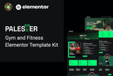 Palester – Gym & Fitness Elementor Template Kit