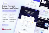 Paycash – Online Payment Gateway & Fintech Elementor Template Kit